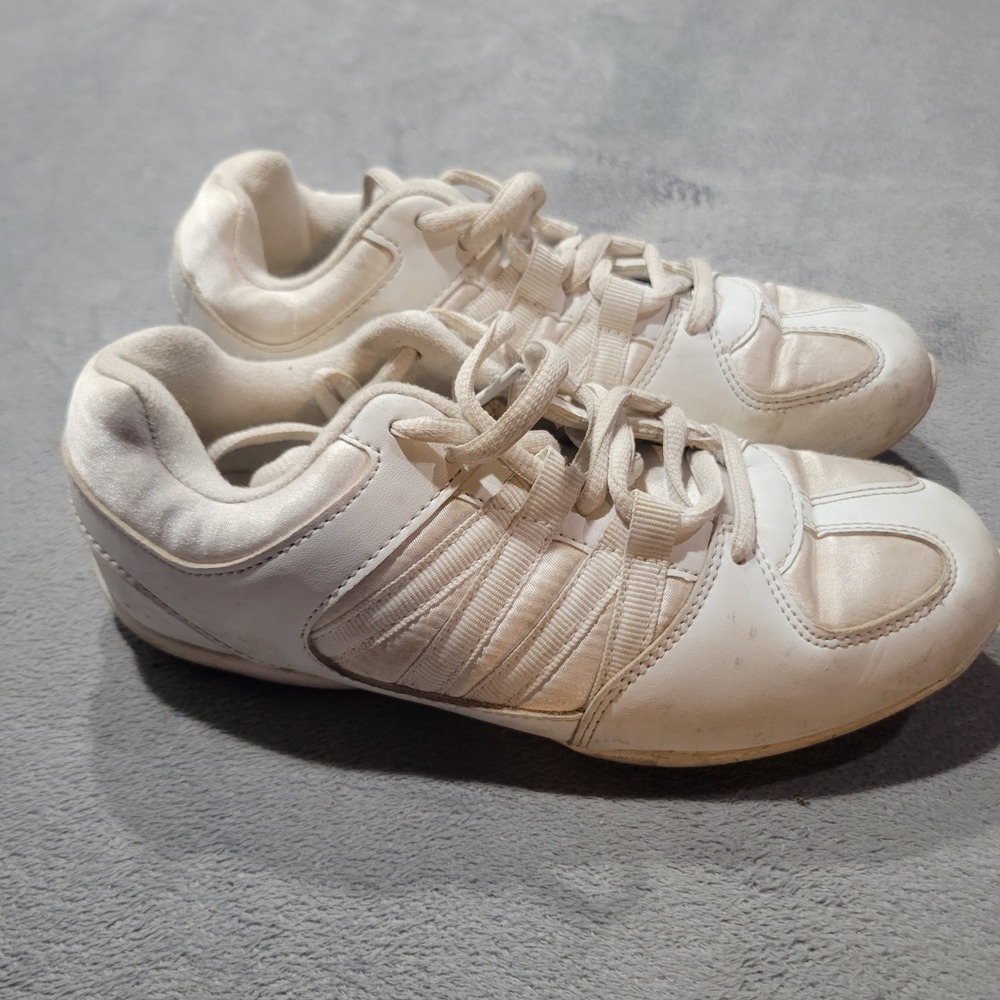 Fierce Feats Cheerleading Shoes Women Size 4 White Athletic Performance Sneakers